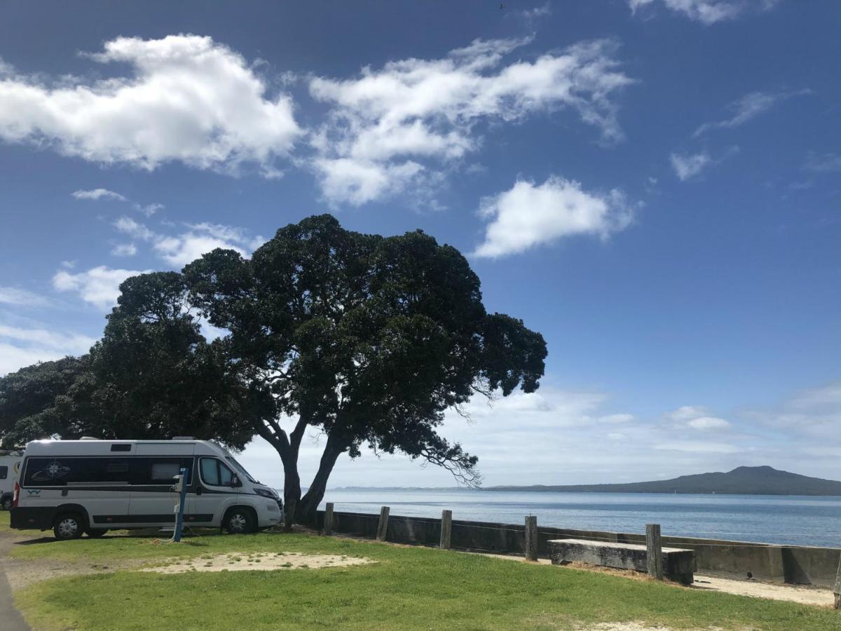 Takapuna Beach Holiday Park Auckland Buitenkant foto